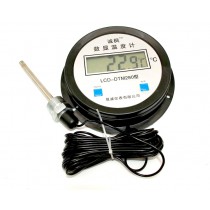 High Precision Digital Thermometer With Probe Electronic Digital Water Meter Temperature Measuring Instrument 30m Cable