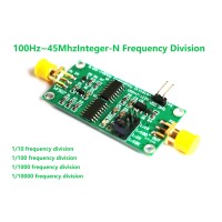 100H To 45Mhz Frequency Divider Module 10/100/1K Integer-N Frequency Division
