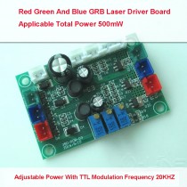RGB Synthetic White  520-450-638nm 500mW Red Green And Blue Laser Drive Circuit