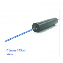 8mm405nm10mw point laser module blue-violet laser UV curing laser