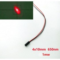 Class Ⅱ4mm 650nm 1MW Red Piont Laser Module Red Light Small Size Laser Module Point Locator