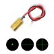 520nm 5mW 10mW Green Light Line Cross Module Dot Laser Module Locator Range Finder