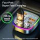 Car Bluetooth Receiver With Lossless Sound Quality MP3 Player Conversion Cigarette Car Charger Super Fast Charging