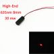635nm30mw Laser Module 8mm Laser Small Spot Laser Module