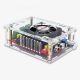 High Power 2*100W DC9-34V Digital Power Amplifier Board TDA7498 With Fan