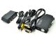 S-Video AV to VGA Video Converter TV to Computer and STB to Computer Monitor