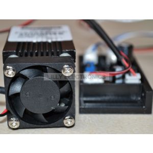 12V 445nm-450nm 500mw Blue Ray Laser Dot Module w/ Driver out