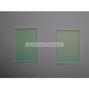 2x RGB Optical Lens Pass Green Reflect Red 15*10*1.1mm